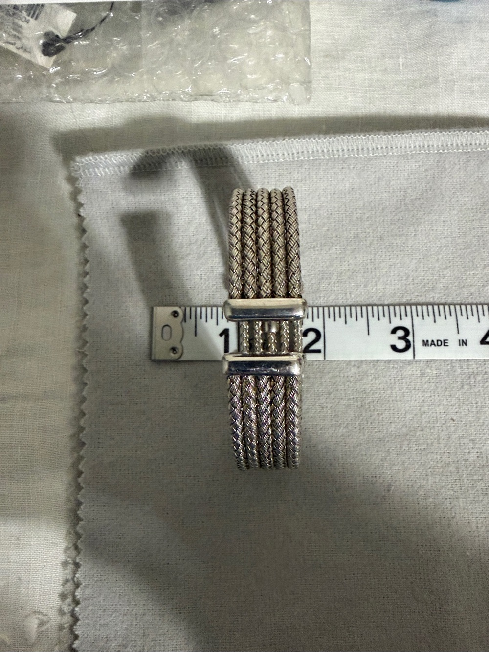 Bellezza sterling silver bracelet - Picture 5 of 9